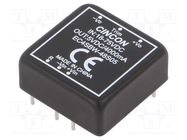 Converter: DC/DC; 20W; Uin: 18÷75V; Uout: 5VDC; Iout: 4000mA; THT CINCON