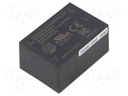 Converter: AC/DC; 12W; 90÷264VAC; Usup: 120÷370VDC; Uout: 5VDC; 80% 