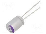 Capacitor: polymer; 270uF; 25VDC; SEK; THT; ±20%; -55÷125°C; 1000h PANASONIC