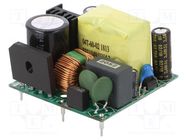 Converter: AC/DC; 60W; 90÷264VAC; Usup: 120÷370VDC; Uout: 12VDC CINCON