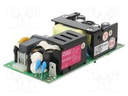 Power supply: switching; open; 55W; 90÷264VAC; OUT: 2; Uout: 5VDC; 6A TRACO POWER