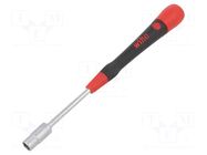 Screwdriver; precision; 6-angles socket; HEX 6mm; PicoFinish® WIHA