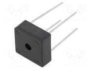 Bridge rectifier: single-phase; Urmax: 50V; If: 10A; Ifsm: 175A DC COMPONENTS