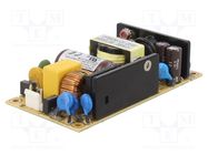 Power supply: switching; open; 60W; 120÷370VDC; 90÷264VAC; 4A; 88% CINCON