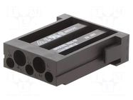 Connector: HDC; module; female; 400V; PIN: 5; w/o contacts AMPHENOL