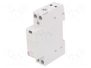 Contactor: 2-pole installation; 20A; 230VAC; NO x2 ETI POLAM