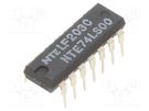 IC: digital; NAND; Ch: 4; IN: 2; TTL; THT; DIP14 NTE Electronics