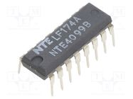 IC: digital; latch; Ch: 8; THT; DIP16 NTE Electronics