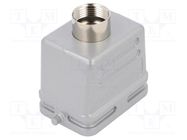 Enclosure: for HDC connectors; C146,heavy|mate; size E6; PG13,5 AMPHENOL