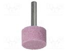 Grindingstone; 24mm; Mounting: rod 6mm; Kind of file: cylindrical WOLFCRAFT