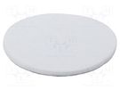 Cleaning cloth: felt polishing disk; Ø: 125mm; Mounting: bur WOLFCRAFT
