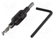 Screw starter; Ø: 3.5mm; Ø: 3.5÷9.5mm; wood,chipboard,plastic WOLFCRAFT