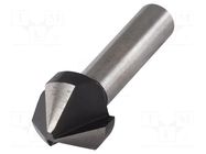 Countersink; 16mm; wood,metal,plastic; Mounting: rod 8mm WOLFCRAFT