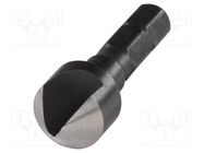 Countersink; 10mm; wood,metal,plastic; tool steel 