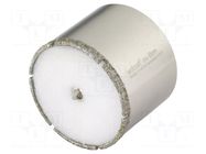 Diamond hole saw; 65mm; glaze,ceramic tile; CERAMIC WOLFCRAFT