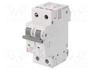 Circuit breaker; 230/400VAC; Inom: 20A; Poles: 1+N; Charact: C; 6kA ETI POLAM