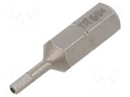 Screwdriver bit; hex key with protection; TR 5/64"; STANDARD WIHA