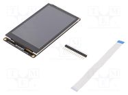 Display: TFT; 3.5"; 480x320; 95x55.5mm; Interface: GDI,SPI; 60° DFROBOT