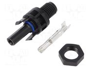Connector: solar; socket; female; SOLARLOK; for panel mounting TE Connectivity