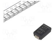 Capacitor: tantalum-polymer; low ESR; 470uF; 2.5VDC; 2917; ESR: 9mΩ KEMET