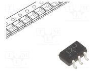 IC: digital; AND; Ch: 1; IN: 2; SMD; SC88A; 1.65÷5.5VDC; -55÷125°C ONSEMI