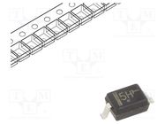 Diode: Schottky switching; SMD; 70V; SOD323; reel,tape; 200mW ONSEMI