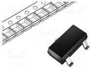 Transistor: P-MOSFET; unipolar; -20V; -1.8A; Idm: -120mA NEXPERIA