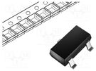 Transistor: N-MOSFET; unipolar; 60V; 0.19A; Idm: 0.8A; 0.14W; SOT23 VISHAY