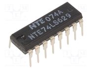 IC: digital; voltage controlled oscillator; TTL; THT; DIP16; Ch: 2 NTE Electronics