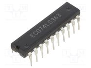 IC: digital; latch transparent; Ch: 8; TTL; THT; DIP20; OUT: 3-state NTE Electronics