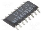 IC: analog switch; demultiplexer,multiplexer; Ch: 8; SO16; 3÷18VDC NTE Electronics