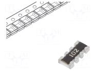 Resistor network: Y; ±5%; 1kΩ; No.of resistors: 4; -55÷125°C; SMD BOURNS