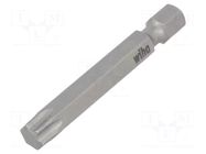 Screwdriver bit; Torx®; TX40; Overall len: 50mm; PROFESSIONAL WIHA