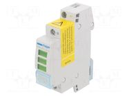 Module: voltage indicator; 230VAC; IP20; for DIN rail mounting HAGER