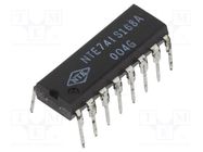 IC: digital; BCD,decade up/down counter,synchronous; TTL; THT NTE Electronics