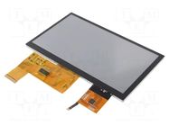 Display: TFT; 7"; 800x480; Illumin: LED; Dim: 164.9x100x4.95mm DISPLAY ELEKTRONIK