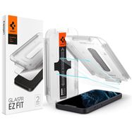 Tempered glass for iPhone 13 / 13 Pro / 14 with Spigen Glas.tR EZ FIT applicator (2 pcs.), Spigen