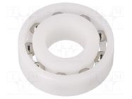 Bearing: ball; Øint: 17mm; Øout: 40mm; W: 12mm; Cage: polyamide IGUS