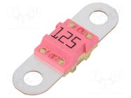Fuse: fuse; 125A; 32VDC; automotive; 16x12x8mm; M5 screw; BF1 LITTELFUSE