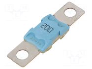 Fuse: fuse; 200A; 32VDC; automotive; 67.3mm; M8 screw; BF2; copper LITTELFUSE