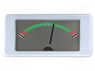 Voltmeter; digital,mounting; 0÷1V; on panel; M5 screw; LCD LASCAR