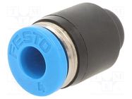 Protection cap; -0.95÷6bar; PBT; -10÷80°C; vacuum,compressed air FESTO
