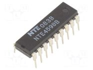 IC: digital; latch; THT; DIP16 NTE Electronics