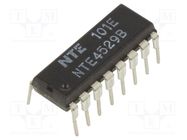 IC: analog switch; bidirectional,data selector; Ch: 8; DIP16; CMOS NTE Electronics