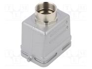 Enclosure: for HDC connectors; C146,heavy|mate; size E6; M25 AMPHENOL