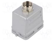 Enclosure: for HDC connectors; C146,heavy|mate; size E6; M20 AMPHENOL