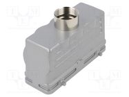 Enclosure: for HDC connectors; C146,heavy|mate; size E24; PG21 AMPHENOL