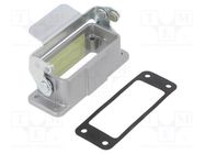 Enclosure: for HDC connectors; C146,heavy|mate; size A10; IP65 AMPHENOL