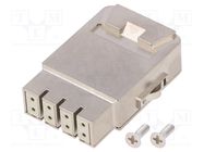 Connector: HDC; module,contact insert; female; C146,GigaBit AMPHENOL