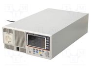 Power supply: programmable laboratory; 0÷175VAC; -250÷250VDC; 5A GW INSTEK